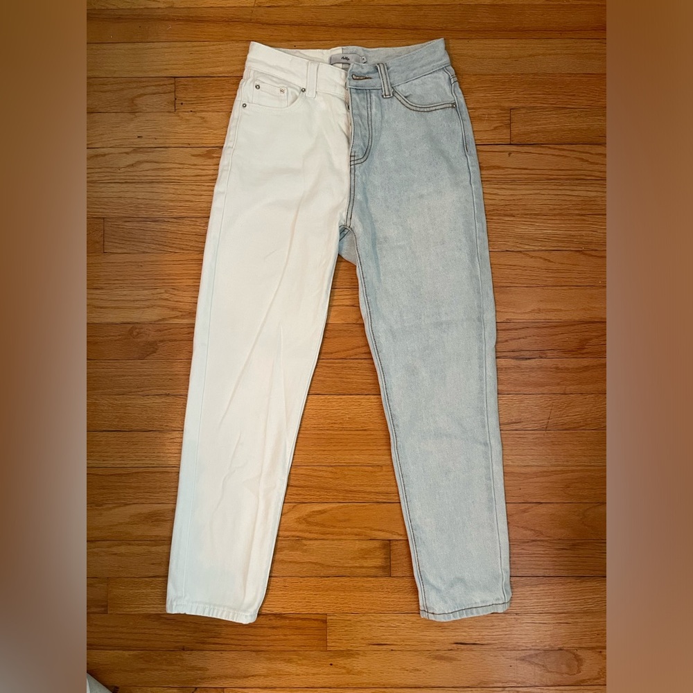 adika colorblock jeans